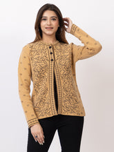 2850 Camel Crew Neck Cardigan winter wear TWENTY ME