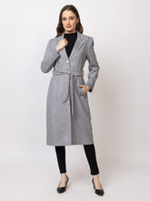 4350 L Grey Long Coat Winter Wear TWENTY ME