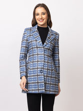 4172 D.Blue Stylish Coat Winter Wear TWENTY ME