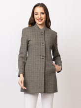 4132 Brown Wool Blend Blazer Winter wear TWENTY ME