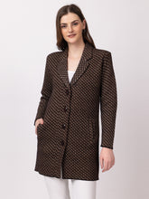 4711 BLACK Long Cradigan for Winter