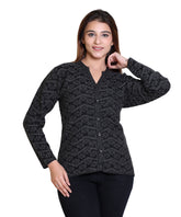 2382 Black Warm Up in Black-Toned Cardigans