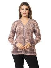 2890 Pink Cardigan Acrylic Blend Button Closure Soft & Warm Winter Wear TWENTY ME