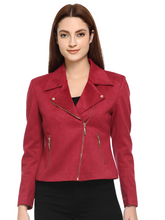 4153 Wine Casual Soft & Warm Full Sleeve Chennile Blazer Winter Wear TWENTY ME