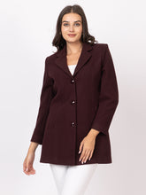 4222 Wine TWENTY ME Coat for Winter