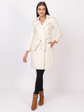 4336 White Long Coat Winter Wear TWENTY ME