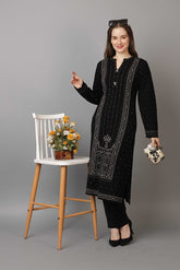 5037 Navy Twenty Me Winter Casual Wear Women's Kurti