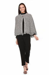 6349 Grey Ponchu Winter Wear TWENTY ME