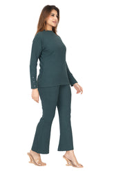 6596 Green Cord Set Winter Wear TWENTY ME