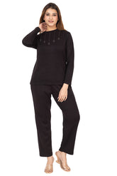 6597 Black Cord Set Winter Wear TWENTY ME