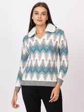 6612 Grey Twenty Me Winter Casual Wear Women's Sweater top