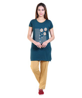 DG-501 Navy Round Neck Night Suit Summer Wear TWENTY ME