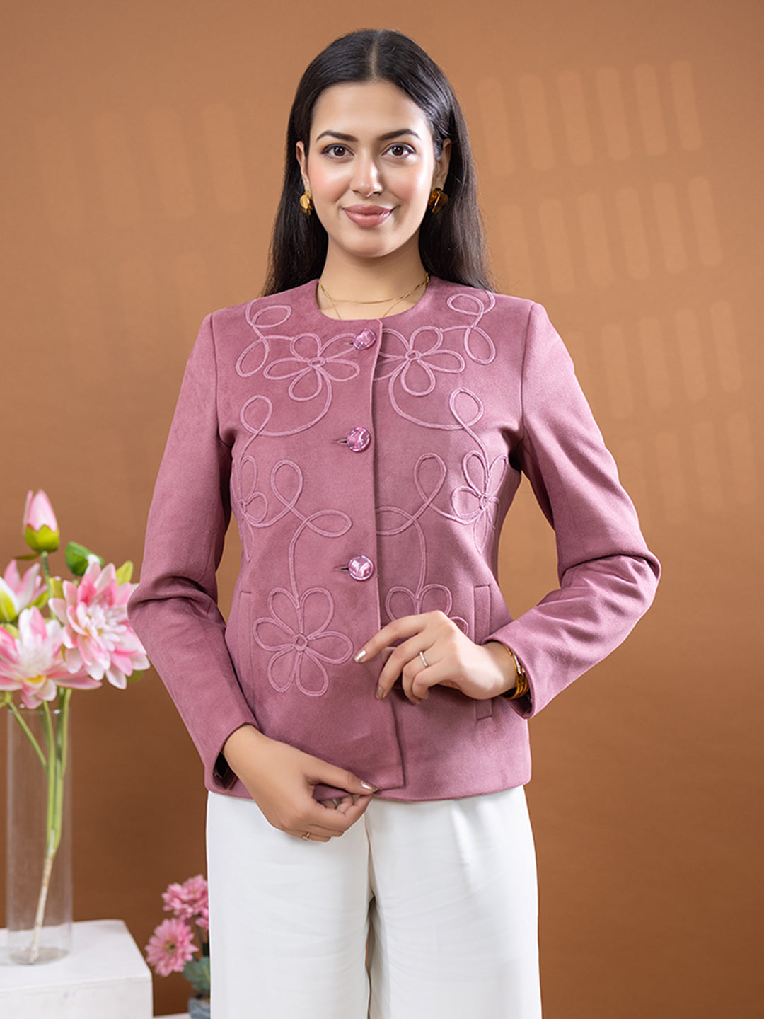 4483 Wool Blend Blazer Winter Wear TWENTY ME