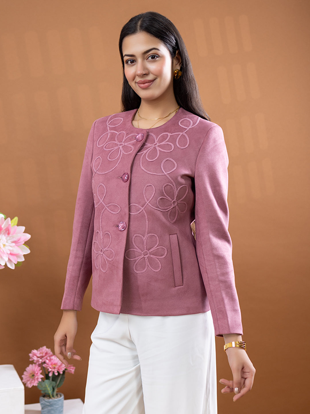 4483 Wool Blend Blazer Winter Wear TWENTY ME