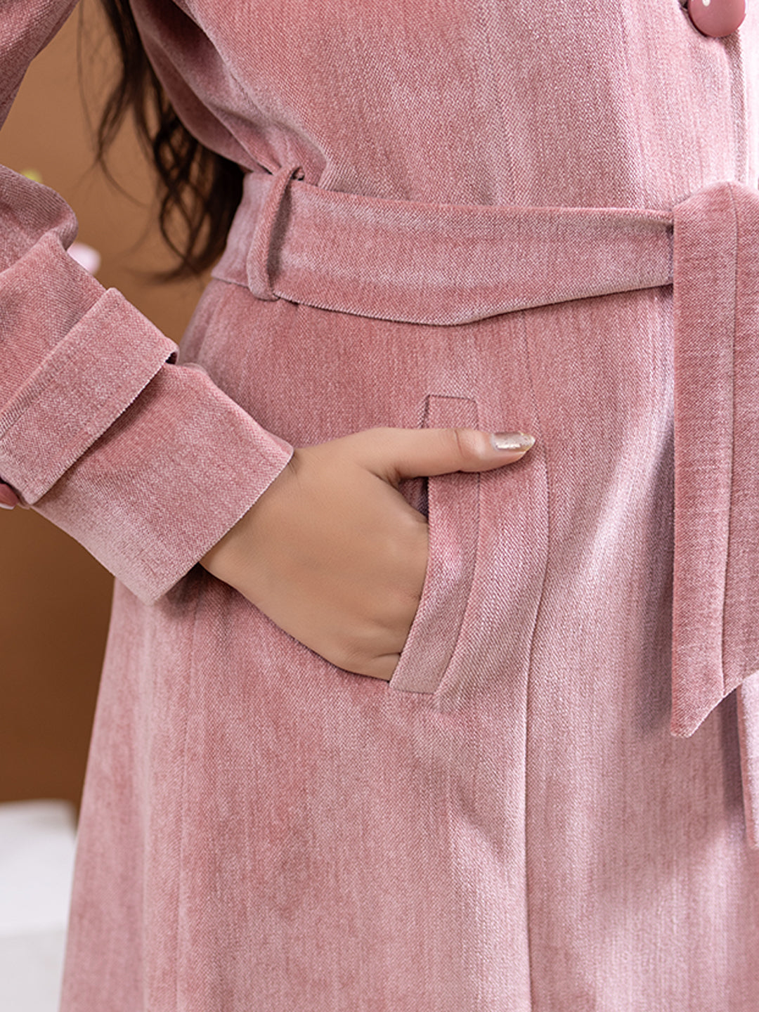 4388 Wool Blend Long Coat Winter Wear TWENTY ME