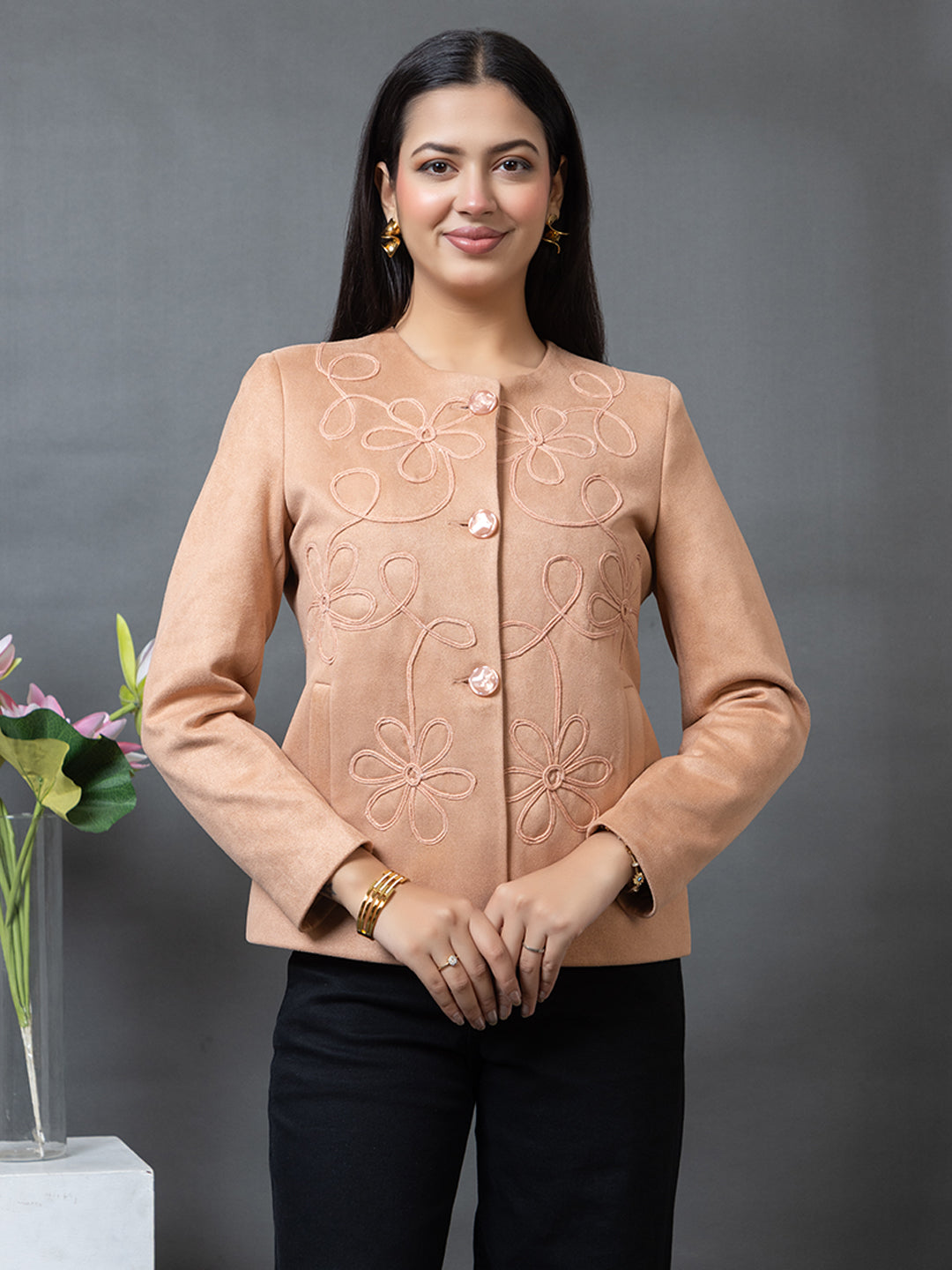 4483 Wool Blend Blazer Winter Wear TWENTY ME