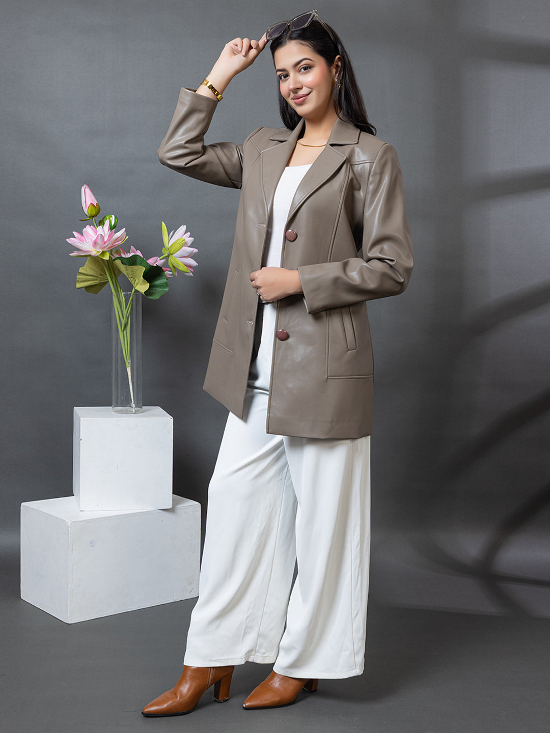 4477 Wool Blend Coat Winter Wear TWENTY ME