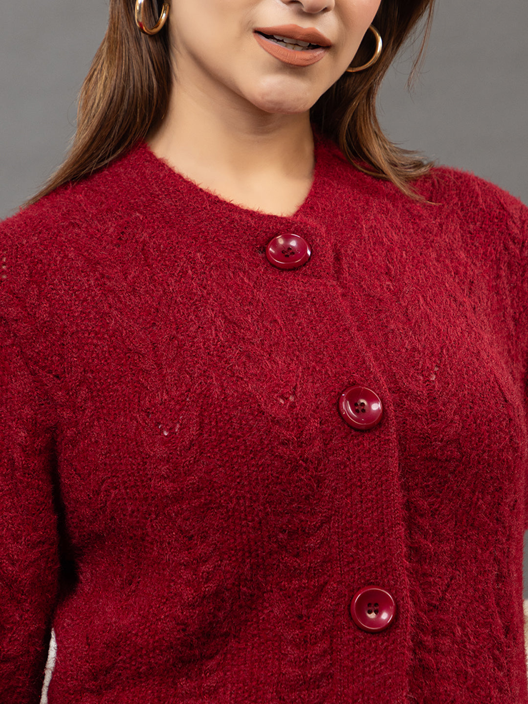 TWENTY ME Women's Open Front Longline Knit Cardigan Sweater Soft and Warm Cardigan with Side Pockets Casual & Lightweight Cover-Up (4798)