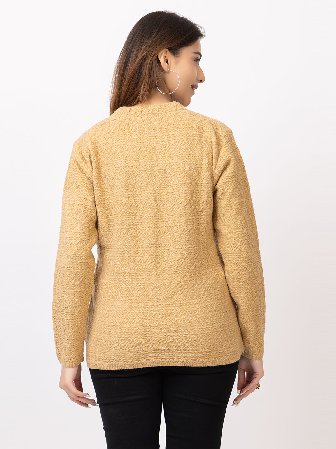 2410 Fawn V Neck Cardigan winter wear TWENTY ME