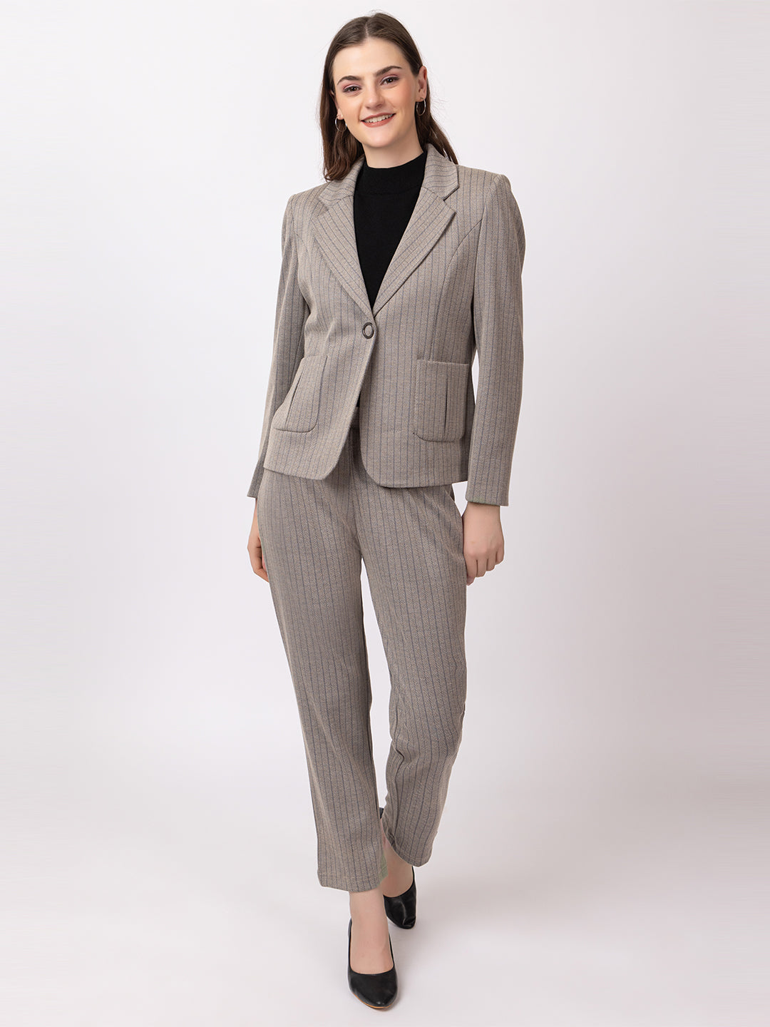 7158 Camel Step Up Your Wardrobe with Cord Set Camel