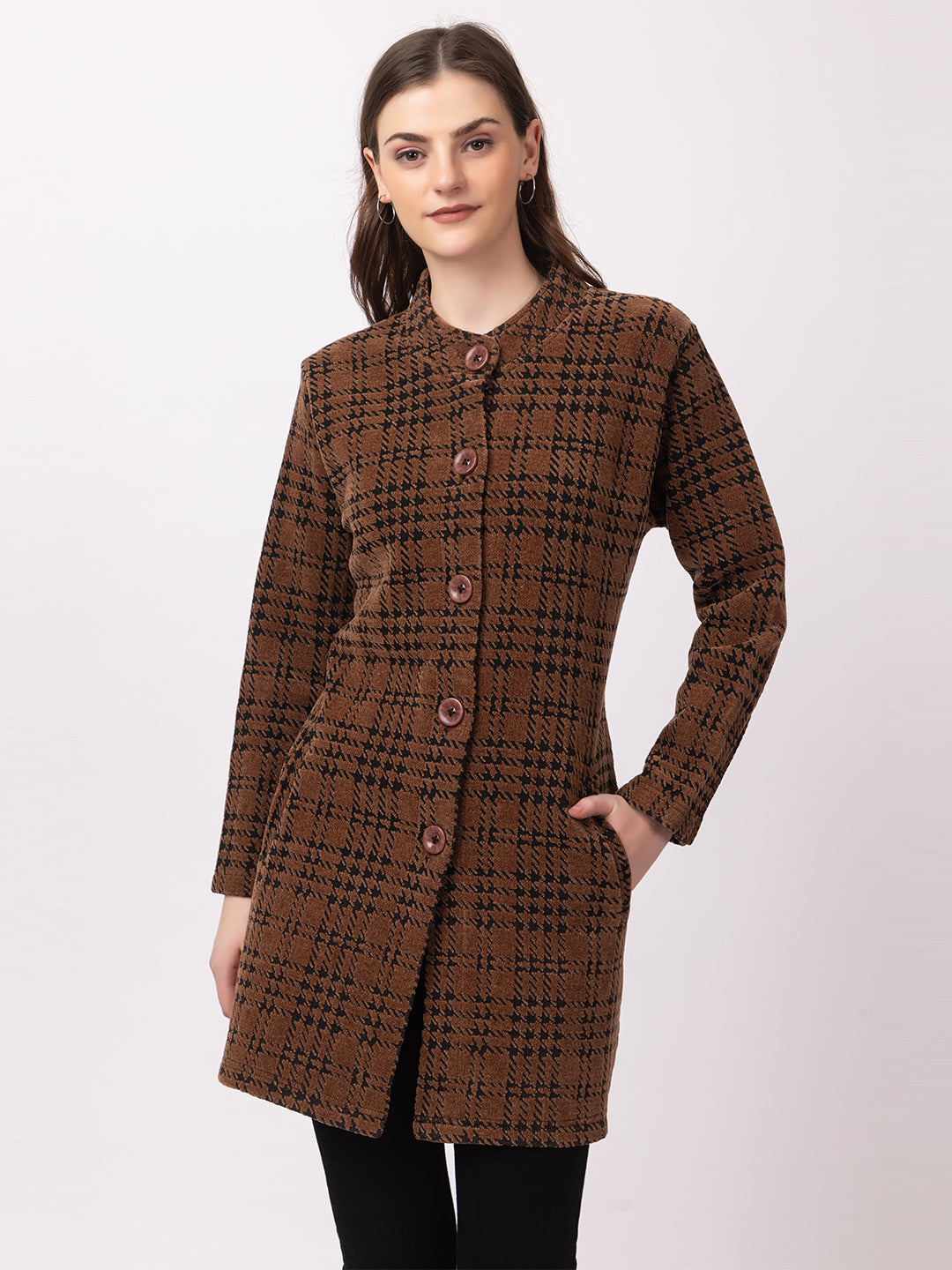 4722 Brown Premium Brown Color Cardigans for Every Occasion