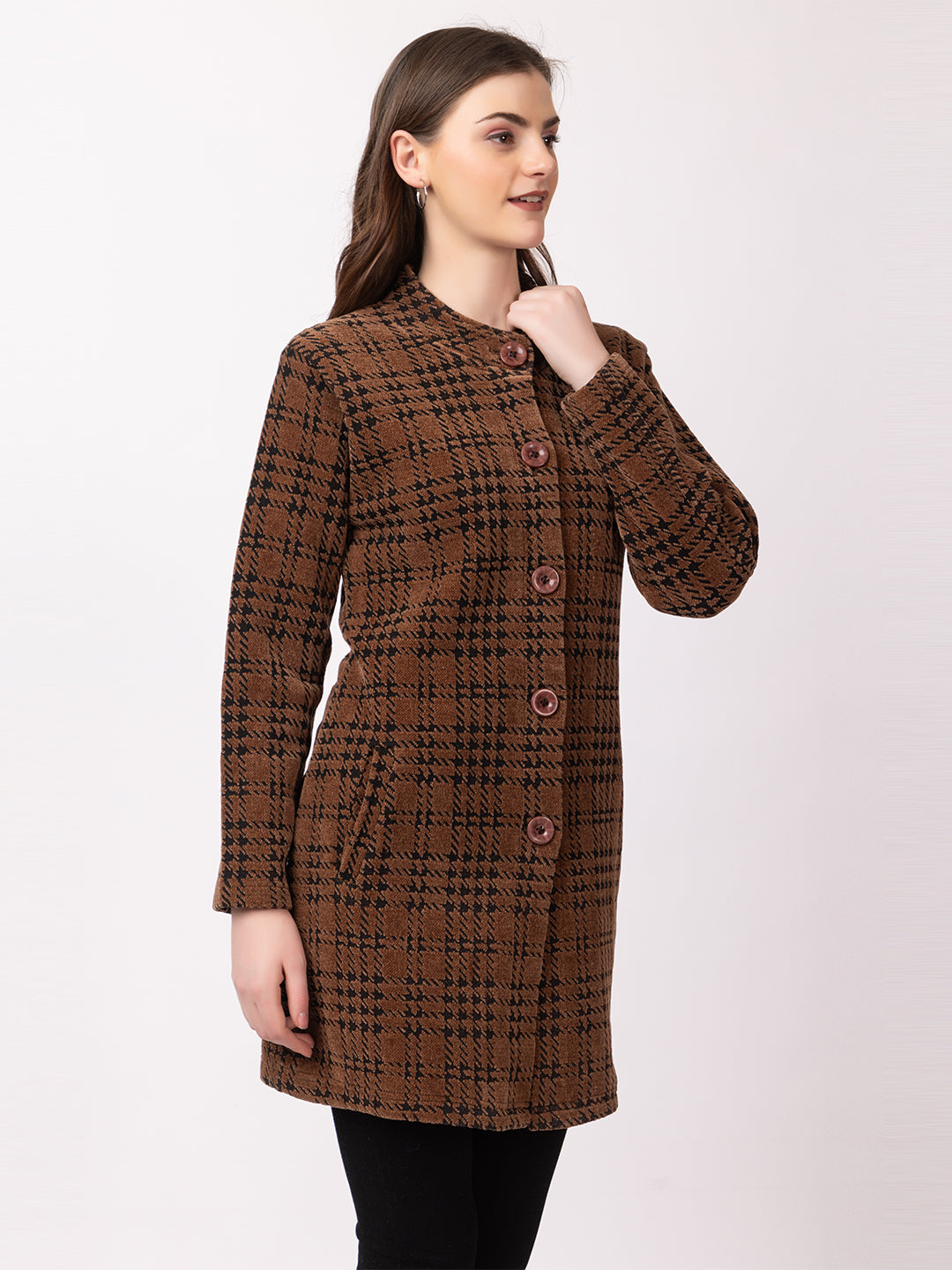 4722 Brown Premium Brown Color Cardigans for Every Occasion