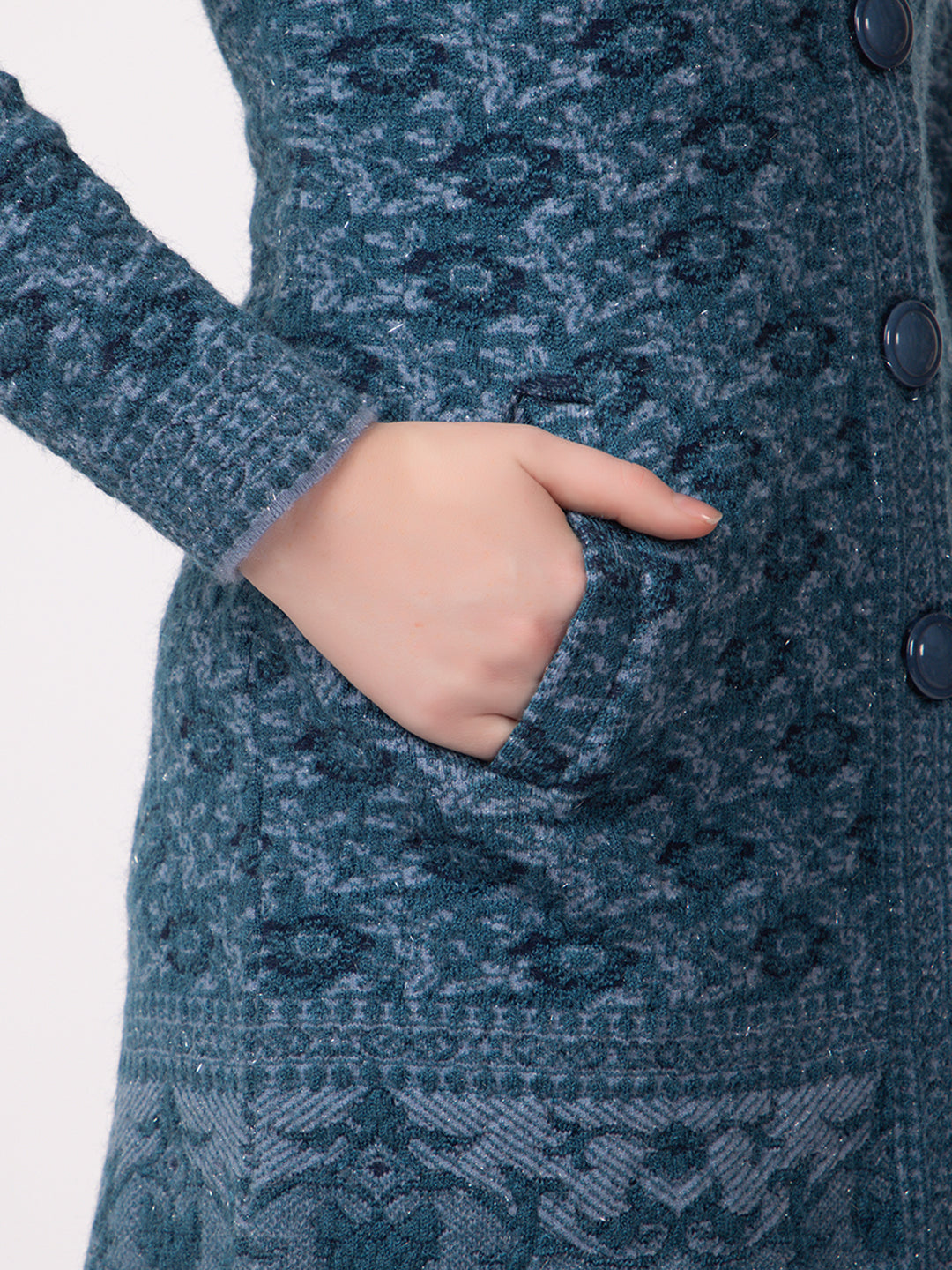 4698 Blue Premium Blue Color Cardigans for Every Occasion