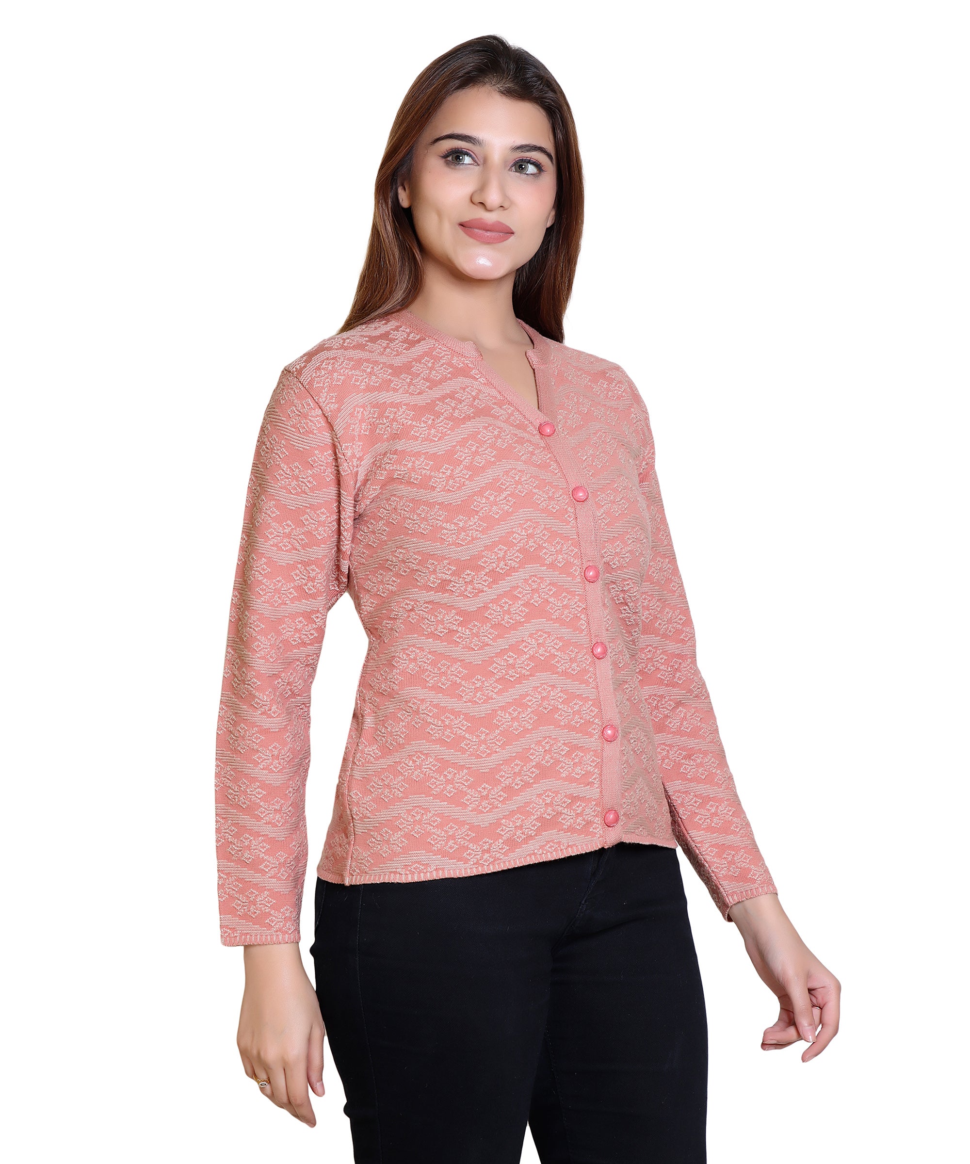 2382 Pink Warm Up in Pink-Toned Cardigans