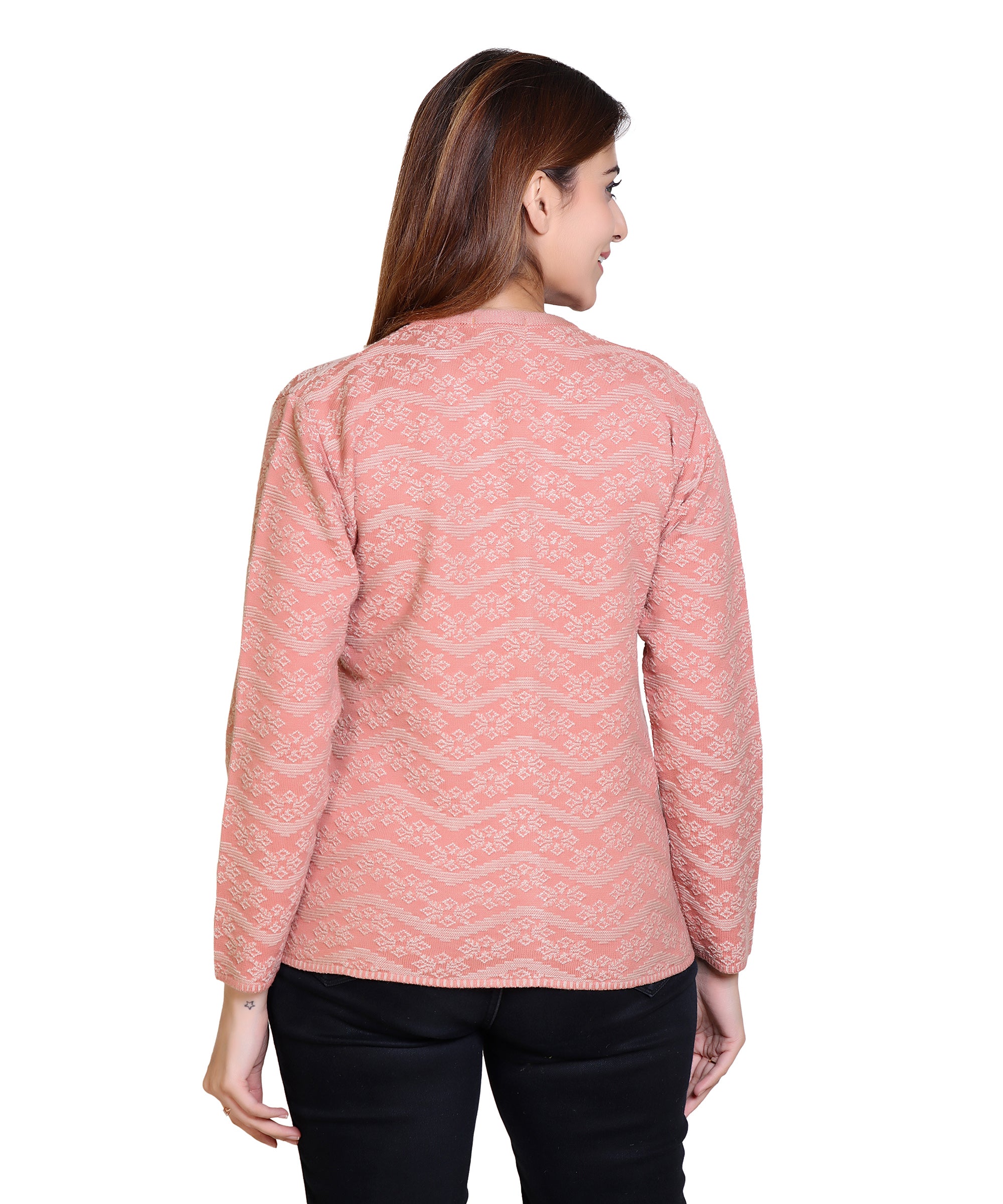 2382 Pink Warm Up in Pink-Toned Cardigans
