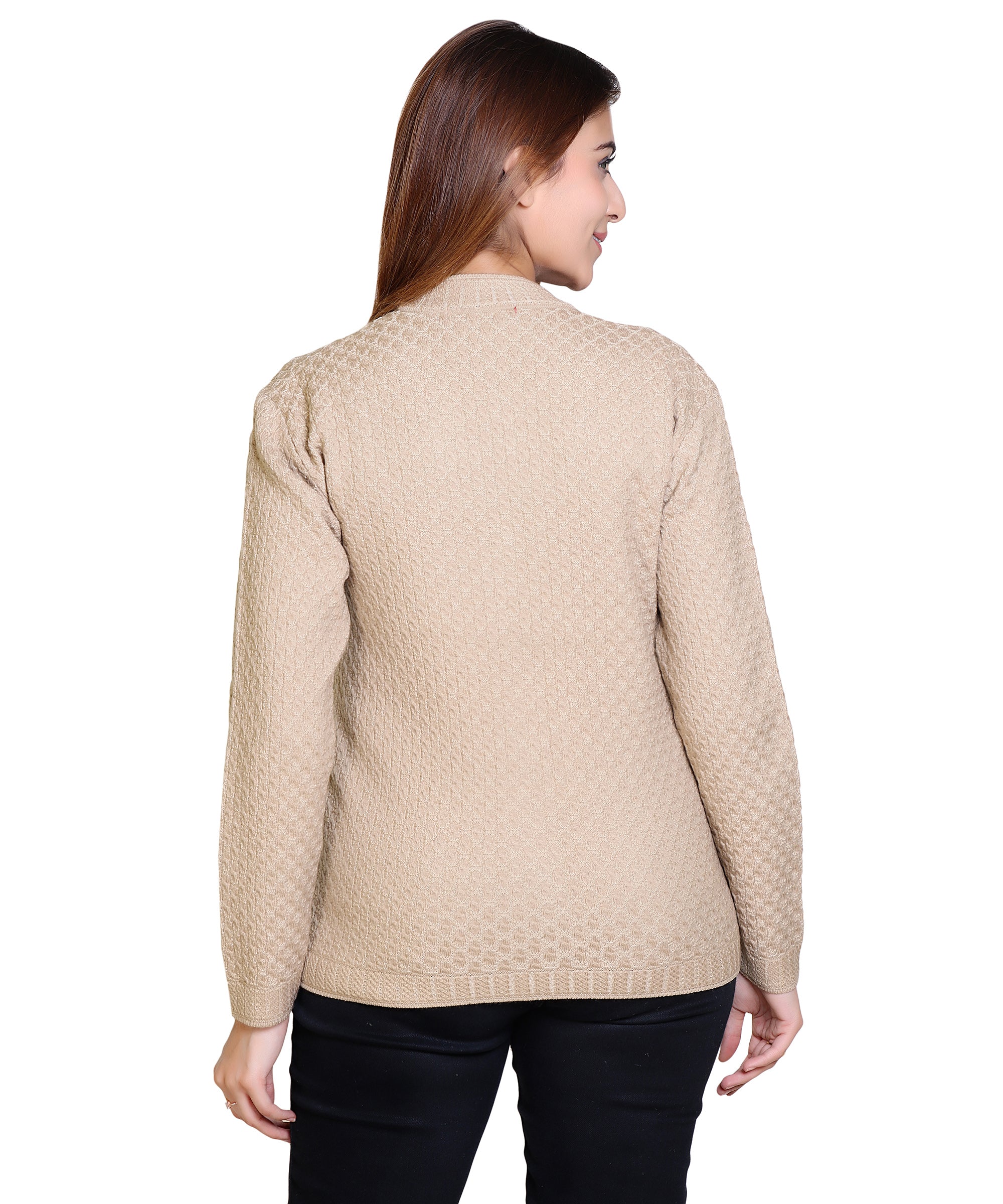 2403 Fawn Warm Up in Fawn-Toned Cardigans