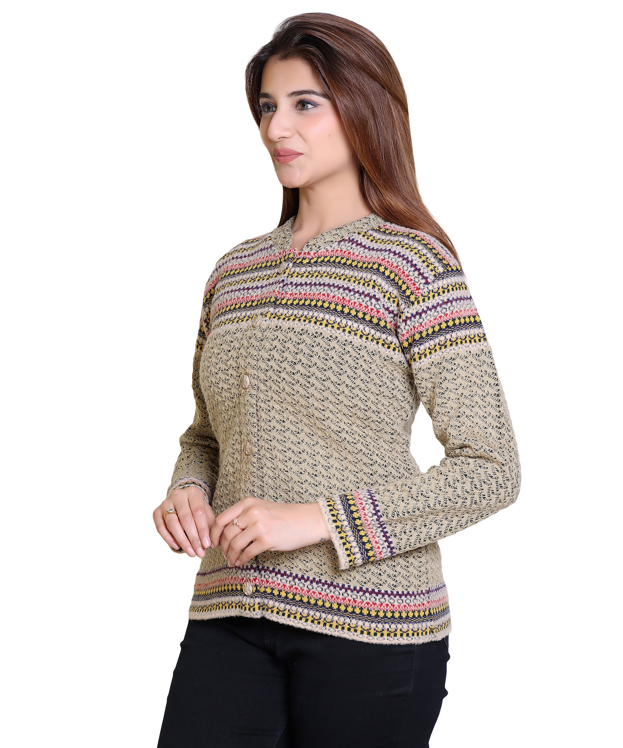 2810 Fawn Warm Up in FAWN-Toned Cardigans