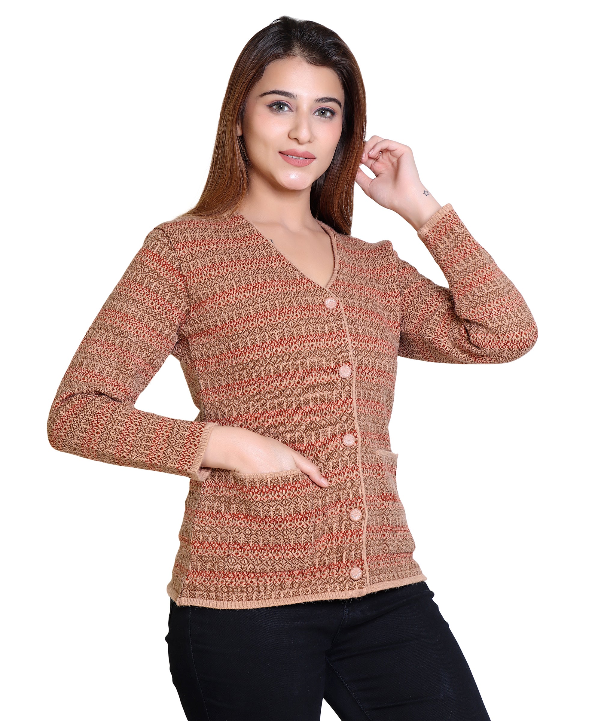 2839 Camel Warm Up in Camel-Toned Cardigans