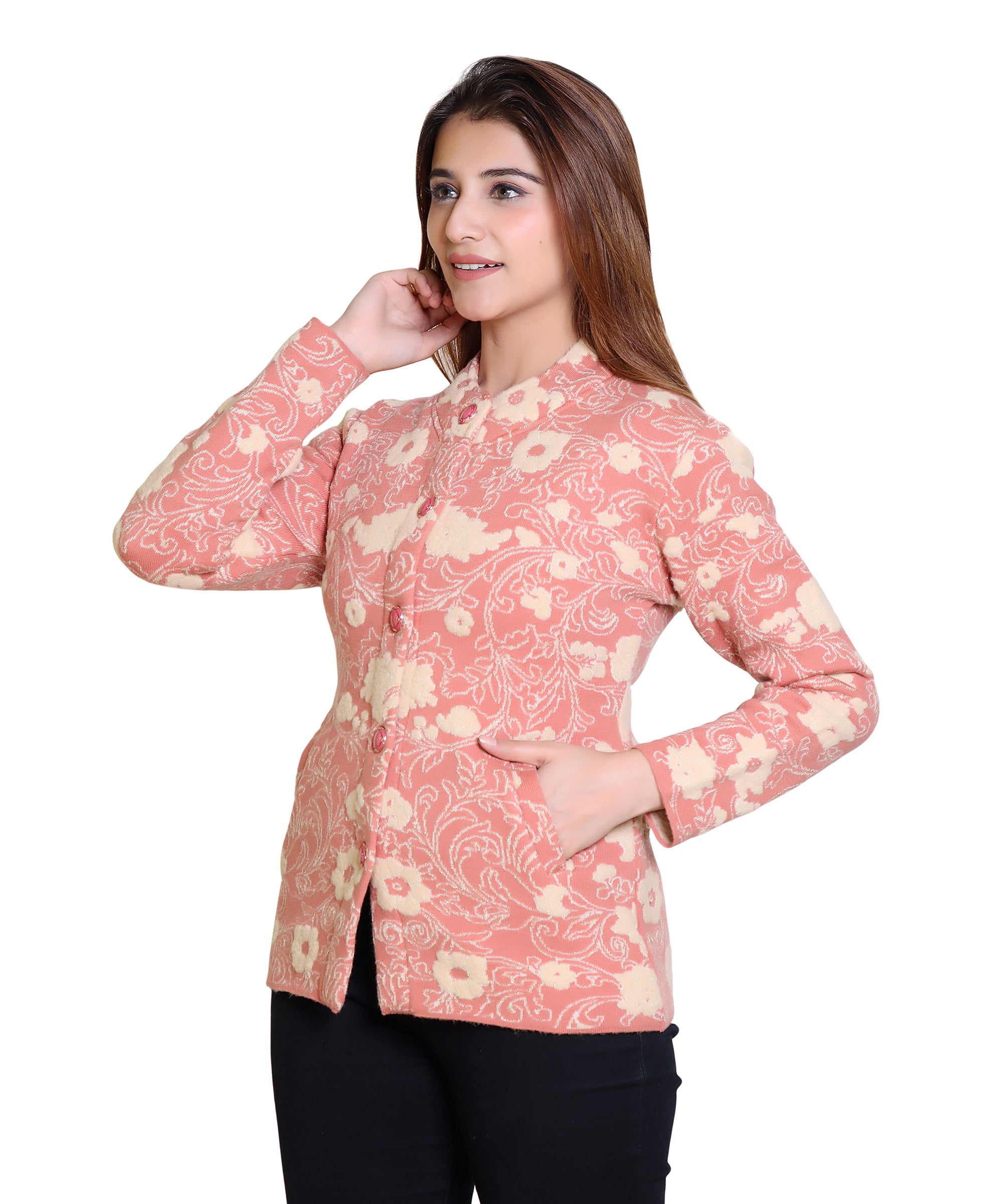 2857 Pink Warm Up in Pink-Toned Cardigans