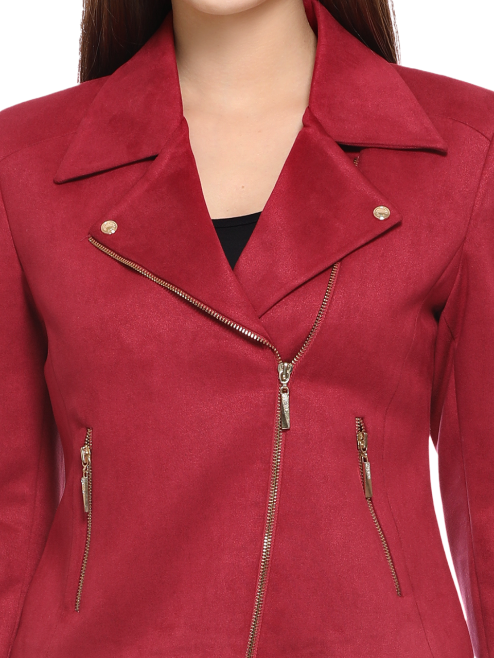 4153 Wine Casual Soft & Warm Full Sleeve Chennile Blazer Winter Wear TWENTY ME