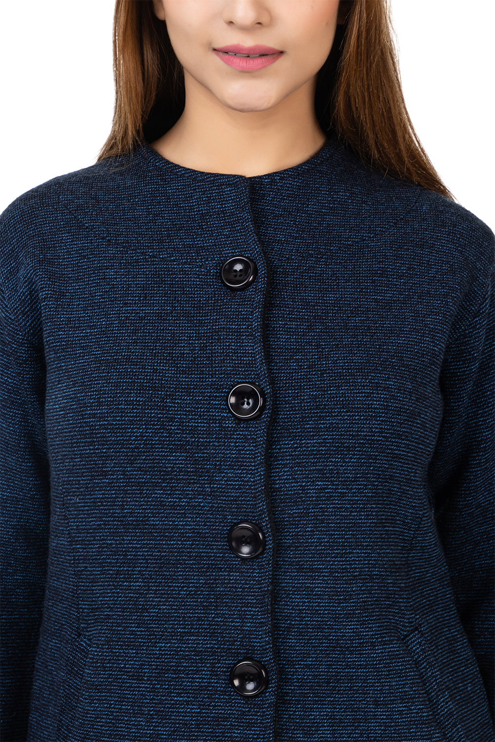 4193 Navy Long Cardigan winter wear TWENTY ME