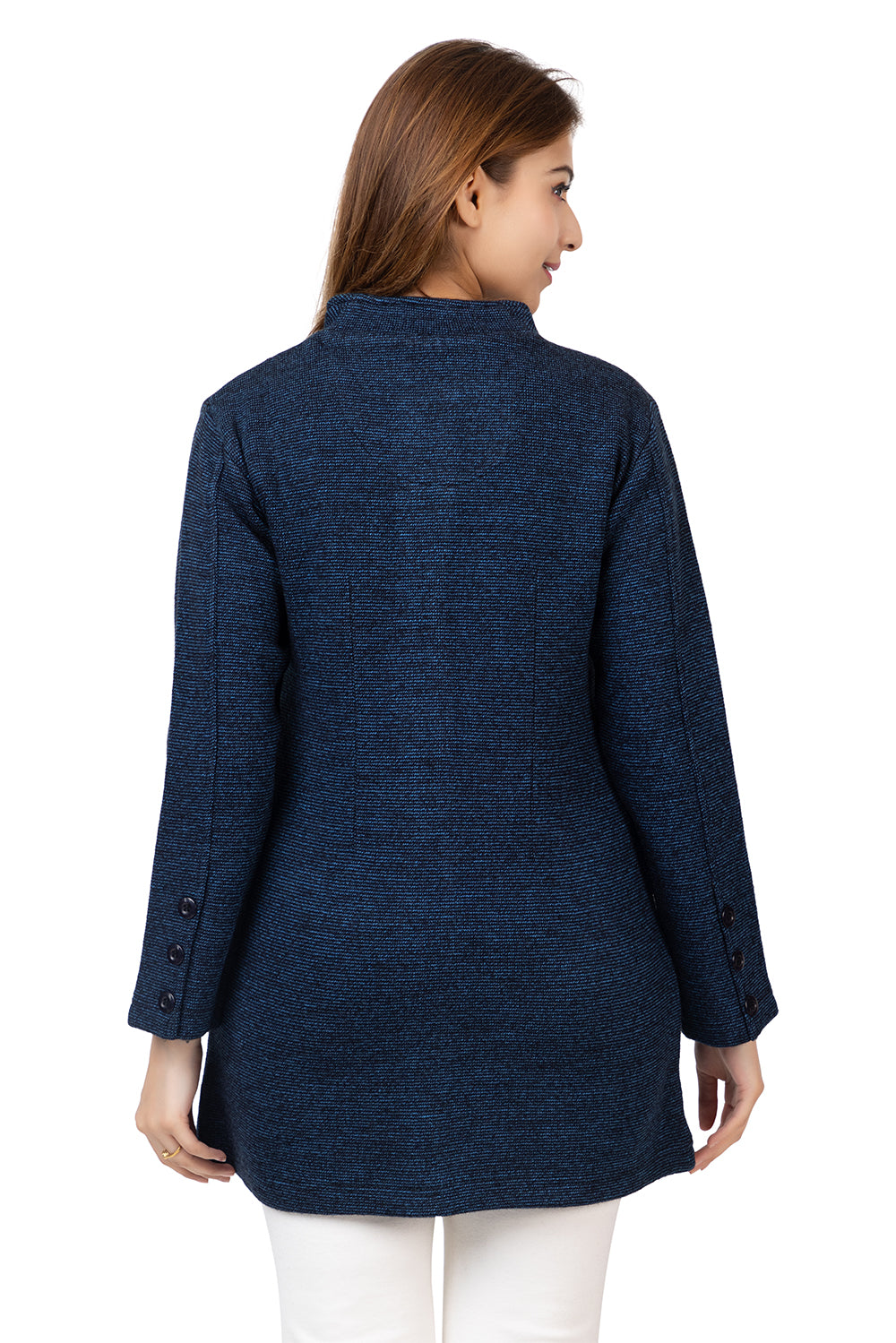 4193 Navy Long Cardigan winter wear TWENTY ME