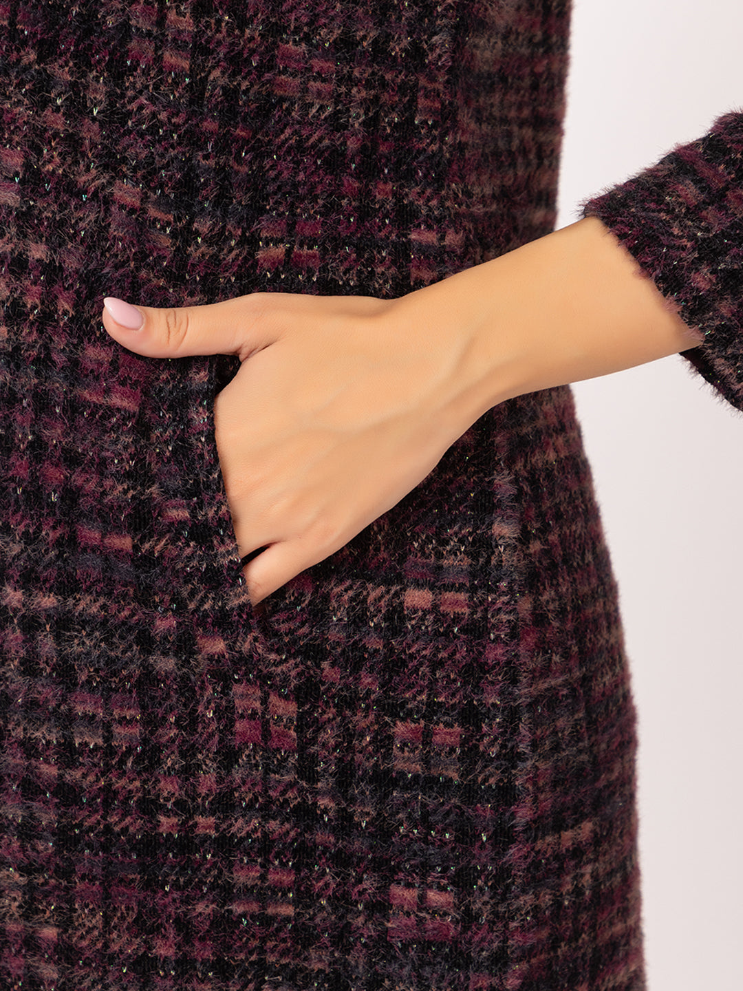 4676 Black TWENTY ME Coat for Winter
