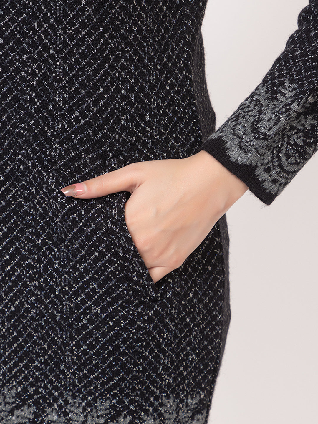 TWENTY ME Women's Open Front Longline Knit Cardigan Sweater Soft and Warm Cardigan with Side Pockets Casual & Lightweight Cover-Up (4694)