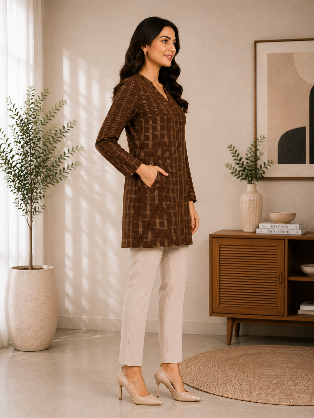 4737 Long Cardigan winter wear TWENTY ME