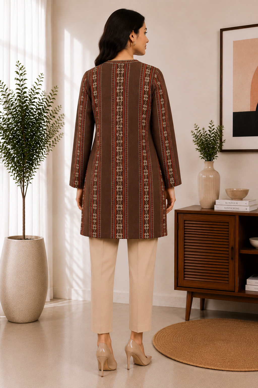 4773 Long Cardigan winter wear TWENTY ME