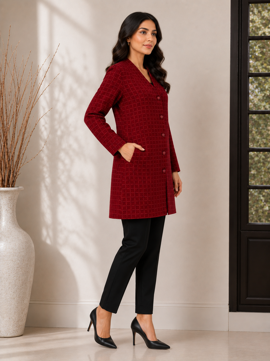 4752 Long Cardigan winter wear TWENTY ME