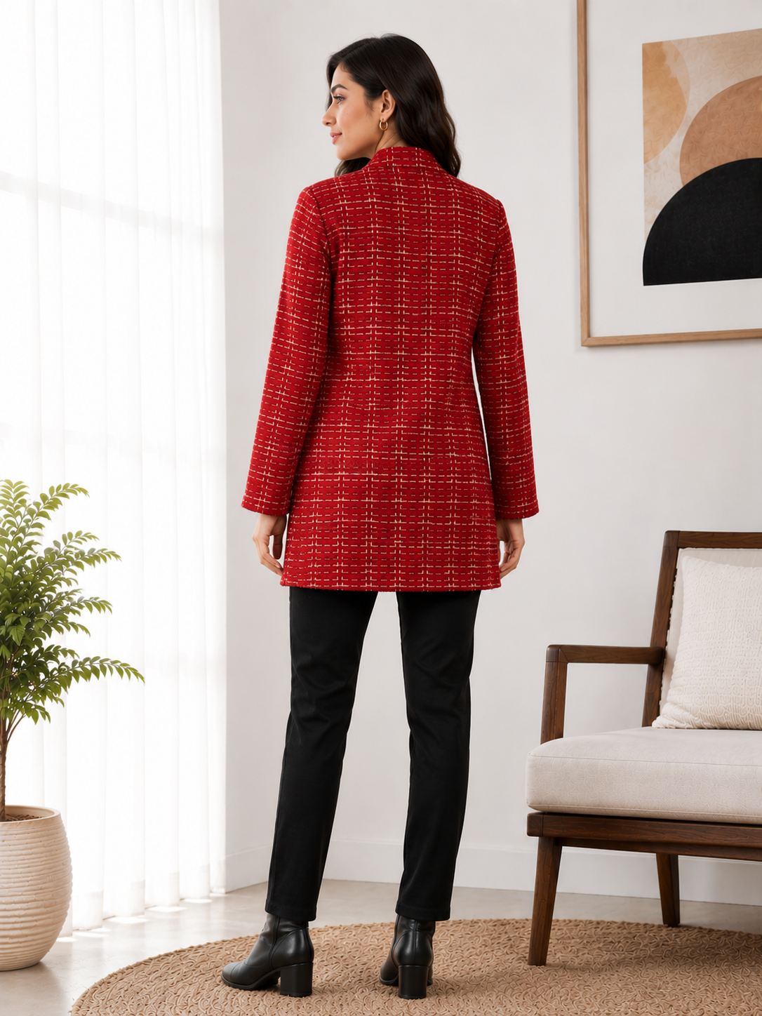 4764 Long Cardigan winter wear TWENTY ME