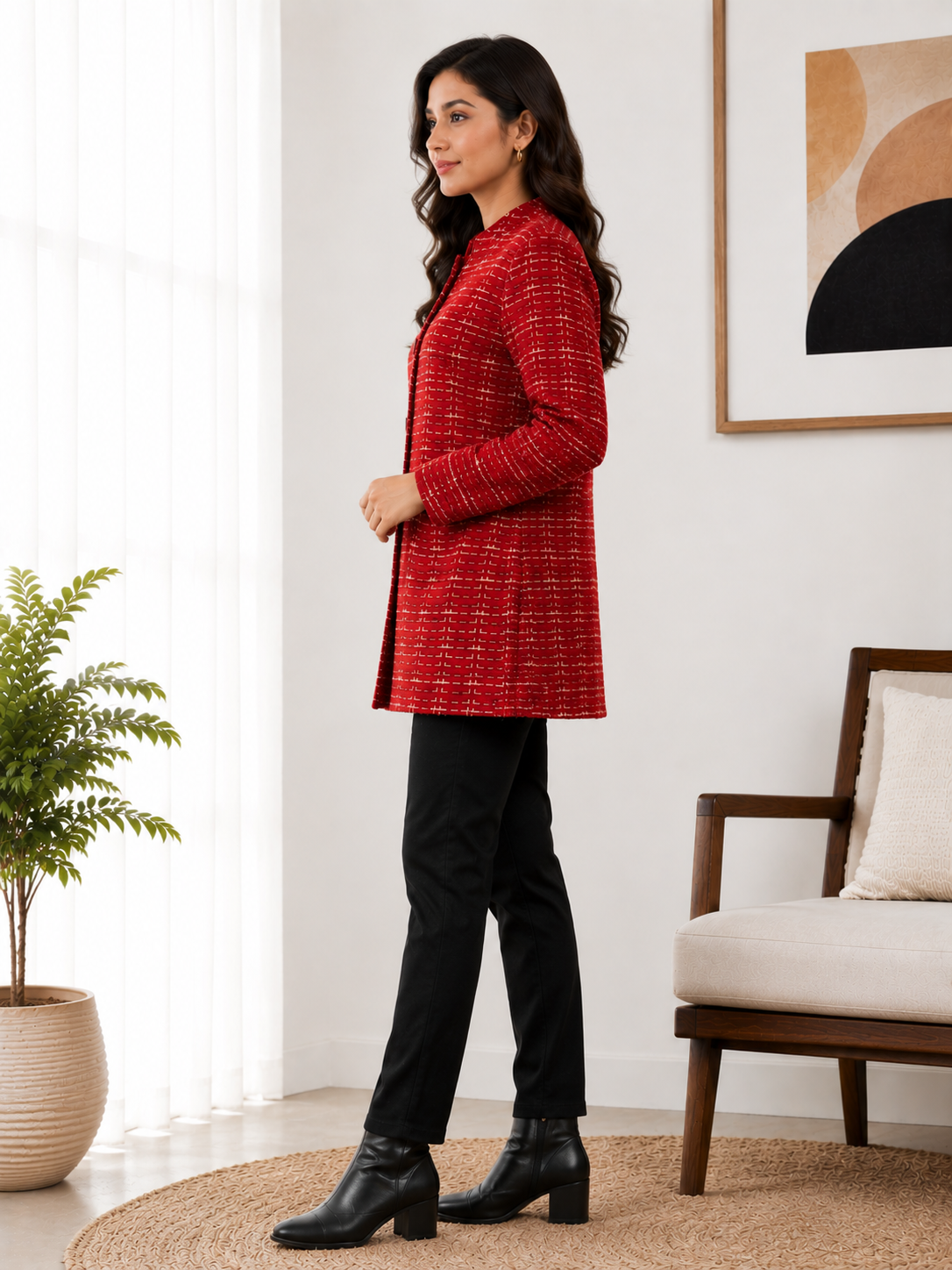 4764 Long Cardigan winter wear TWENTY ME