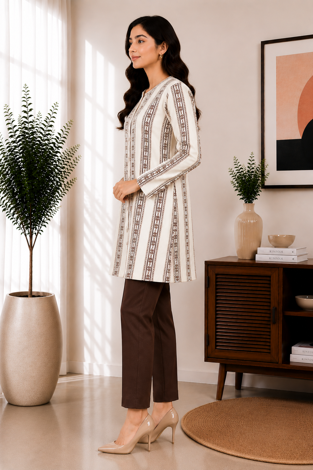 4773 Long Cardigan winter wear TWENTY ME