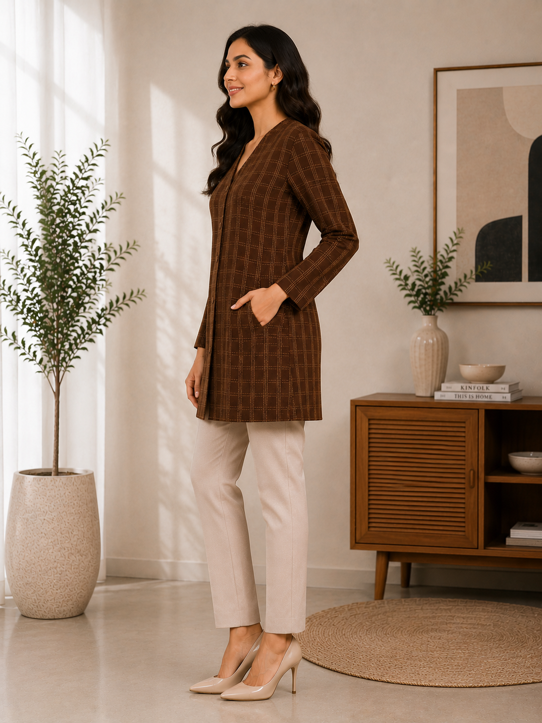 4737 Long Cardigan winter wear TWENTY ME