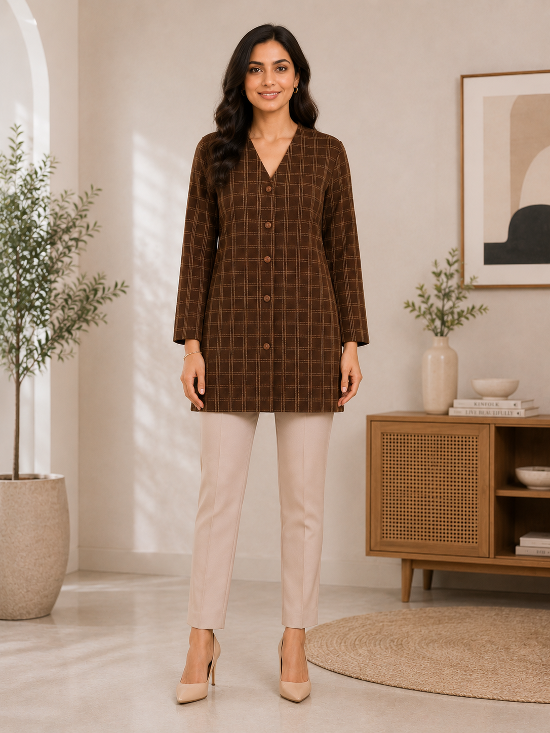 4737 Long Cardigan winter wear TWENTY ME